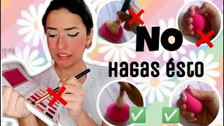 NO hagas esto con tu MAQUILLAJE❌🚫  | María Gomes     #maquillaje #makeup #viral