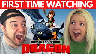 HOW TO TRAIN YOUR DRAGON (2010) | MOVIE REACTION | First Time Watching