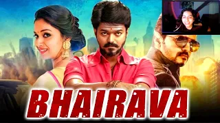 Bhairava Action Scene (REACTION) | South Indian Hindi Dubbed Best Action Scene