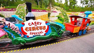 [MAY 2023] Casey Jr. Circus Train Full Ride - Disneyland