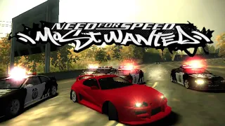 CRAZY POLICE CHASE | Toyota Supra  | Need For Speed Most Wanted Police Chase