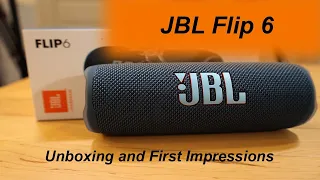 JBL Flip 6 Unboxing and First Impressions