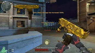 Crossfire NA/UK 2.0 : Steyr TMP Gold - Hero Mode X - Zombie V4