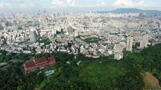 2019 0726 空拍邊直播，寶業里滯洪池，澄清湖。美麗大高雄的清晨。