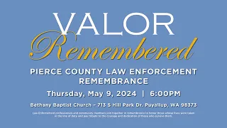 2024 Pierce County Law Enforcement Memorial