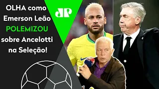 "EU NÃO ADMITO que a Seleção Brasileira..." Emerson Leão POLEMIZA ao FALAR de Ancelotti no Brasil!