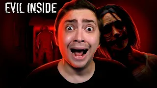 alanzoka jogando Evil Inside, jogo de terror