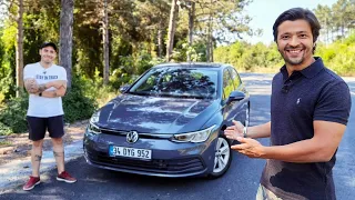 VW Golf 1.0 eTSI Life Test Sürüşü - Alınabilecek en mantıklı Golf!