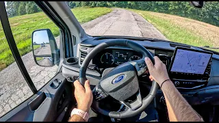 2023 Ford E-Transit [Electric 269HP] |0-100| POV Test Drive #1797 Joe Black