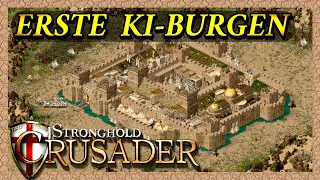 Meine ERSTEN Stronghold Crusader BURGEN! 1000 Abo Spezial