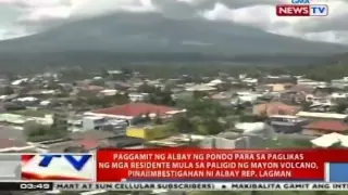 Paggamit ng Albay ng pondo para sa paglikas ng mga residente, pinaiimbestigahan ni Albay Rep. Lagman