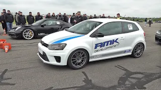 750HP Volkswagen Polo R WRC vs 900HP Porsche LCE 992 TURBO S ES800