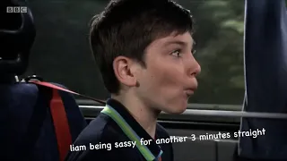 liam being sassy for another 3 minutes straight