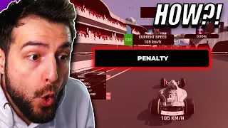 He got TWO PENALTIES during the Trackmania Formula League