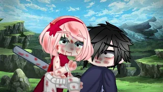 |•Adeus, Sasuke-kun...•|Naruto Gacha Club GC|SasuSaku ⚔️🌸|Sakura death