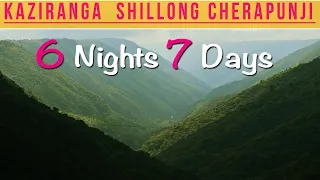 6 Nights 7 Days Meghalaya Tour Plan | North East India Tour | Shillong Cherrapunji Tour Plan