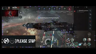 Eve Echoes | PvP Compilation | The Forsakken SV-8N/6DN-RW Capitals #eveechoes