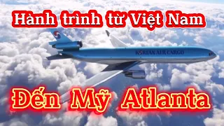 Hành Trình Từ Việt Nam Đến Mỹ-Atlanta 26/3/2023 #ngocquachcuocsongmy