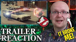 GHOSTBUSTERS: AFTERLIFE 2nd trailer reaction (It broke me!)