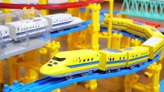 Plarail Doctor Yellow connected vehicle ☆ Japanese train JR Shinkansen N700 series