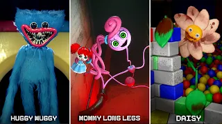 Poppy Playtime: Chapter 3 VS Chapter 2 VS Chapter 1 All BOSS Meeting Comparison (Fan made & Real)