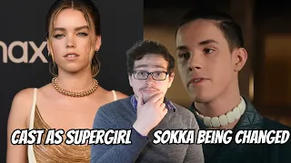 Supergirl Cast and Netflix Avatar Changing Sokka