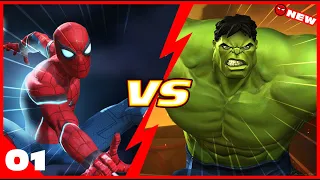 Marvel Contest Of Champions: Spider-Man vs Hulk #001