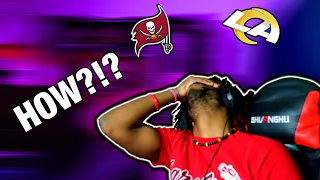 Mixed Emotions Bout This Playoff Game🤬  (Bucs Vs. Rams Live Reaction)