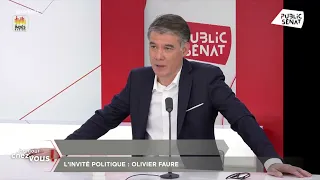 Retraites : "Je les vois se débattre et je me dis que c'est pathétique", tacle Olivier Faure