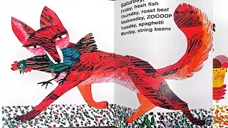 Today is Monday│ Eric Carle│Days of the Week│Food Vocabulary│Childrens Day