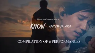 Dimash - Know (Ascolta La Voce) – Compilation of 6 performances