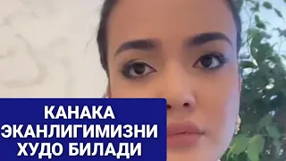 РУХШОНА , КАНАКА ЭКАНЛИГИМИЗНИ ХУДО БИЛАДИ,РУХШОНАНИ ЖАВОБИ 😍