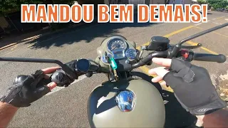 PELA CIDADE COM UMA CLASSIC 350, ESSA CHAMA ATENÇÃO! | ROYAL ENFIELD