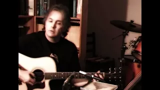 THE BEATLES - BLACKBIRD - cover by DC Cardwell - with lyrics & chords - PAUL McCARTNEY guitar style