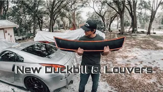 Installing a Duckbill and Louvers to the 350Z, EP.3