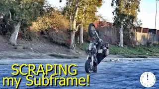 Going PAST 12 O'clock on the Supermoto!