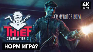 УКРАЛ БРИЛЛИАНТ 1000 КАРАТ 🅥 Thief Simulator 2 Прохождение На Русском [4K] 🅥 Симулятор Вора 2 Обзор