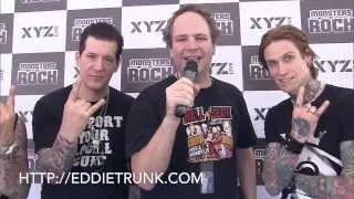 Eddie Trunk interviews Buckcherry @ Monsters of Rock in Brazil