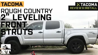 2005-2023 Tacoma Rough Country N3 Loaded Leveling Front Struts Review & Install