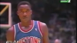 Isiah Thomas Full Highlights 1988 Finals at Lakers G6 - 43 Pts, 25 Pts in 3rd Qtr, Heroic Game