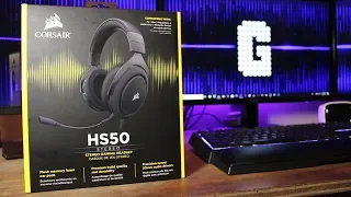 MIND BLOWING!....AND ONLY $50! : Corsair HS50 Headset REVIEW