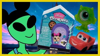 Let's Open 24 Disney Doorables! | Village Peek Box!