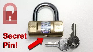 (369) Favourite Locks - Viro 103 Padlock Picked