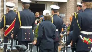 de wilhelmus gespeeld door fanfare corps excelsior-woerden