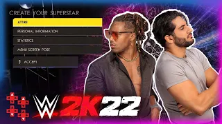 WWE 2K22 Create-A-Wrestler: mån.sôör & ma.çé's Maximum Macho Men!