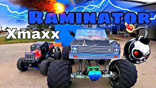 Traxxas Xmaxx and Primal Raminator!