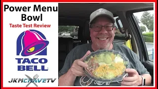 Taco Bell Power Menu Bowl Taste Test Review | JKMCraveTV