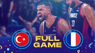 Turkey v France | Full Basketball Game | FIBA EuroBasket 2022