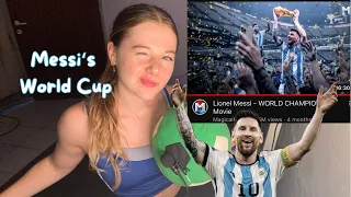 reacting to Messi World Champion Movie *best one yet*