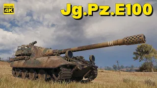 World of Tanks 5 Kills 10,7k damage Jagdpanzer E 100 | 4K Video | - My battle My rules